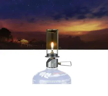 BRS Ourdoor Camping Telt Lys Lampe Bærbare Lys, Gas til Belysning Camping Lampe Telt Gas Camp Lampe