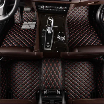 Brugerdefinerede bil gulvmåtter For Chrysler 300c 3D car-styling tunge al slags vejr beskyttelse bil accessorie tæppe