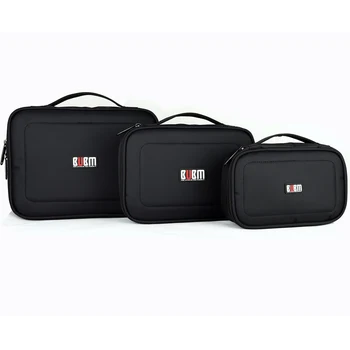 BUBM digital modtager taske form blå grå power bank XL L M S 3 4 pc ' er et sæt Bærbare Rejse taske Organizer