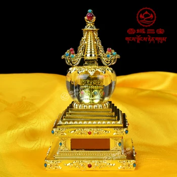 Buddhismen forsyninger bellpull bøn hjul bil dekoration