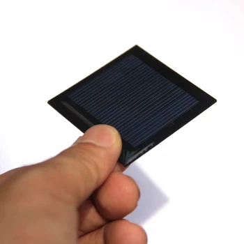 BUHESHUI 5V 50mA Mini Solcelle Polykrystallinske 0.25 W DIY Solar Panel 3,6 V Batteri Uddannelser Kits Toy 50*50 mm 30stk/masse