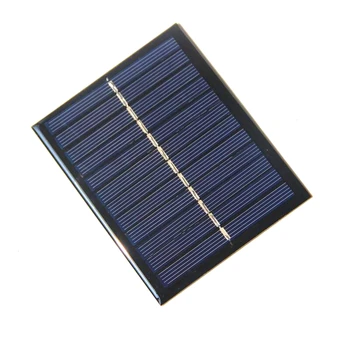BUHESHUI Mini 1.5 W 6V Solceller Polykrystallinske Solceller Panel Solar Module DIY Solar Oplader 112*91mm 5pcs/masse Gratis Fragt