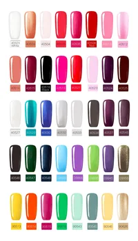 BURANO 6stk/sæt uv-led-soak off gel polish nail gel vælge 6 farver fra 48 farver nail art værktøj neglen gel polish sæt