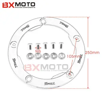 BXMOTO motorcykel tilbehør CNC Aluminium Transmission Skive Dække protektor For Yamaha T-MAX tmax t max antal 530 2012-2016