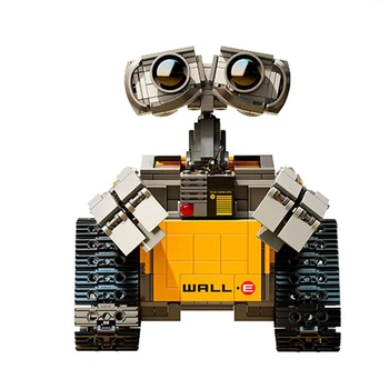 Byggesten Model 16003 Kompatibel med lego IDÉ WALL E 21303 Figur Pædagogisk Legetøj for Børn Gave til en Dreng, Pige
