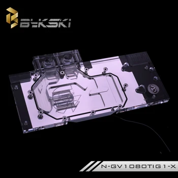 Bykski N-GV1080TIG1-X GPU Vand Køling Blokere for Gigabyte GTX1080Ti Gaming OC 11G