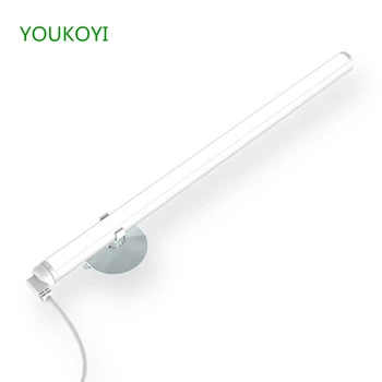 Bærbare Gør op Foran Spejlet Lys 3-niveau lysdæmper Touch skifte LED Forfængelighed, Badeværelse Rustfrit Belysning Kit med Taske
