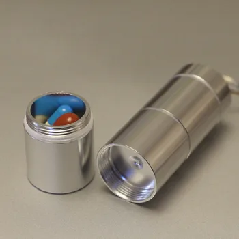 Bærbare mini Multi-grid kit kapsel flaske tætning høj kapacitet udlevering kreative design hængende opbevaring tilfælde, box