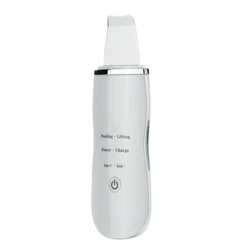 Bærbare Ultralyd Skrubber Huden Dyb Ren Vibrationer Facial Exfoliator Peeling Massageapparat Renere Hud Pleje USB-Genopladelige