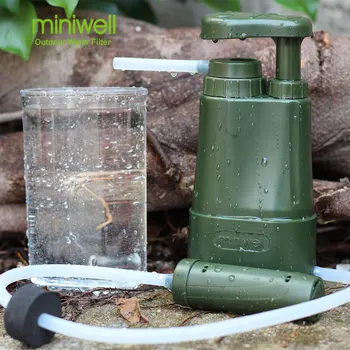 Bærbare vand purifier til camping, vandreture, fiskeri,emergency, katastrofeberedskab, overlevelse vand filter/filtrering system