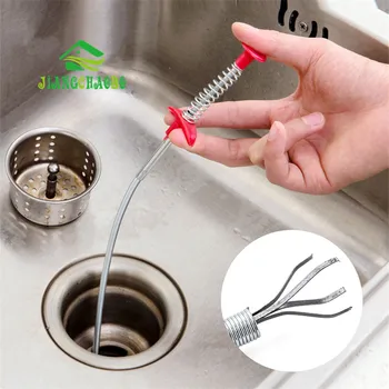 Bøjelig Børste Kloak Pipeline Skraber Vask Hair Brush Cleaner Køkken Tilbehør Toilet Børste, Rengøring af Værktøj Lange 69cm