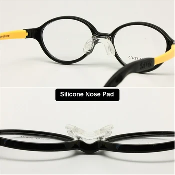 Børn Briller Ramme Størrelse 43 Øre Greb, Strop Hoved Band Næse Pad Fleksibel Bøjelig Silikone Optiske Briller Børn
