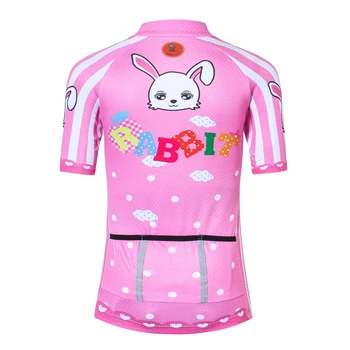 Børn Cykling Tøj Børn Bike Jersey Shorts sæt Cykel Top Ropa Ciclismo Dreng mtb-Shirts, der Passer Pink S-XXL