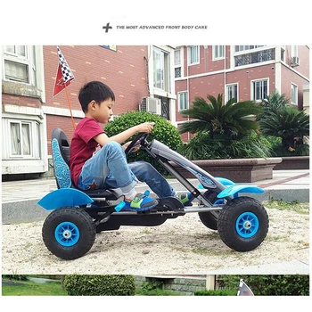 Børn på 12 tommer luft hjul pedal go-karts 4-farve til rådighed