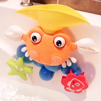 Børnene leger i vandet baby badekar Tegnefilm toy store krabbe toy badestrand Sandybeach Legetøj 2016 baby elsker badekar