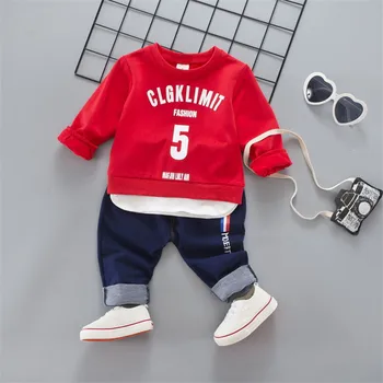 Børnetøj og Baby Boy Tøj, Sports Trop for Drengen Høj Qulity 2STK Barn Passer til 1 -4 År Kid Drenge Sports Sæt Tøj