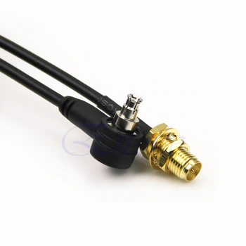 C18 Nye Hot 1PC Sort TS9 Stik til RP-SMA Kvindelige Grisehale Stik Adapter Kabel