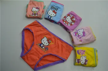Calcinha Infantil Børn Undertøj 6stk/masse Baby Pige Underwear Trusser Barn er For Shorts Planteskoler Børns Trusser Cgub003