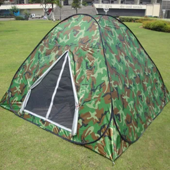 Camouflage 3-4 person, bird Watching jagt Toilet Dressing Pop op Bærbare UV-Vandring Rejse Faimly Party Udendørs Camping telt