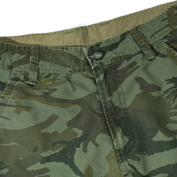 Camouflage Camo Cargo Shorts Mænd 2018 Nye Herre Casual Shorts Mandlige Løs Arbejde Shorts Mand Militære Korte Bukser Plus Size 29-44