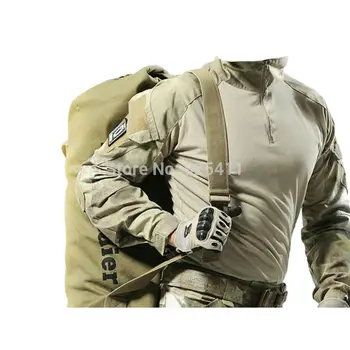 Camouflage militær uniform us army combat shirt fragt multicam Airsoft paintball militar taktiske beklædning med benbeskyttere