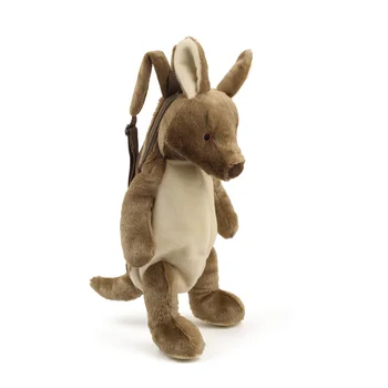 Candice guo! søde plys legetøj dejlige tegnefilm kangaroo rygsæk taske skoletaske piger drenge børnehaven fødselsdag Julegave 1pc