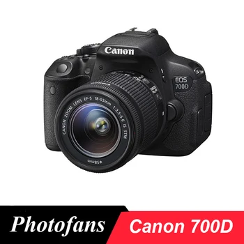 Canon 700D / Rebel T5i DSLR Digitale Kamera med 18-55mm Objektiv -18 MP -Full HD 1080p Video -Vari-Vinkel Touchscreen (Ny)