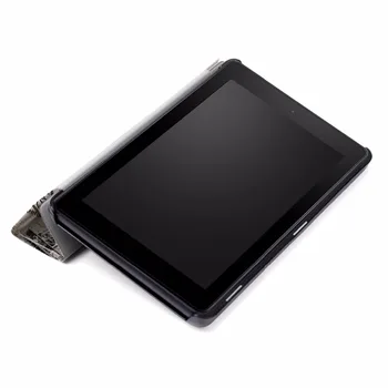 Capa For Amazons Nye Kindle Fire HD 8 2017 Tablet Tilfældet For Amazon Fire HD 8 2017 Smart Print Flip Læder Stå Slim Cover+Stylus