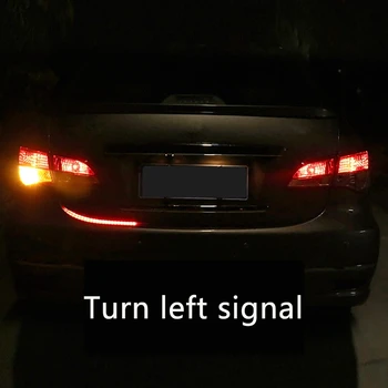 Car-styling DRL Led Kørelys Strip Kuffert Lys med Side blinklys baglygter Bil Bremser Lys Til BMW