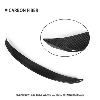 Carbon Fiber Bageste Boot Lip-Wing Spoiler Kuffert Trim Klistermærke til Infiniti G25 G35 G37 4-Dørs Bil Styling 2006-2013
