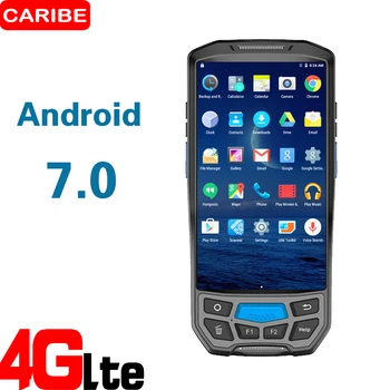 CARIBE PL-50L PDA Multi funktioner Trådløse POS Terminal WIFI Bluetooth-1D 2D QR-scanner, GPS, NFC UHF-RFID(1-2M) håndterminal