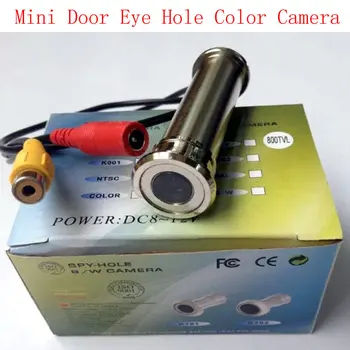 Cctv døren øje Hul Farve mini Kamera 2,8 mm Linse 480TVL 700TVL 1/4 tommer CMOS-Sensor Overvågning CCTV Farve Kamera Til 9V DC