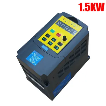 CE-1.5 KW 220V frekvensomformer enkelt faset input og 220v 3-fase output mini frekvensomformer ac motor pumpe