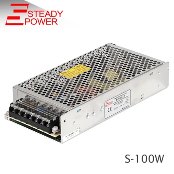 CE-godkendt S-100W 110v 220v 230v til 5v og 12v 24v 20a 8.5 4,5 a-konverter kredsløb 100w ac dc strømforsyning adapter
