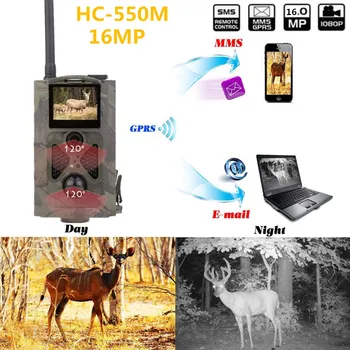 CE-RoHS FCC-12 Sprog Dyreliv Trail Scouting Jagt Trail Kamera 24leds Night Vision suntek jagt kamera hc 550 m