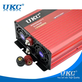 CE-UKC 2000W 3000W 4000W Bil Power inverter Omformer DC 12V AC 220V Transformer USB Oplader Adapter
