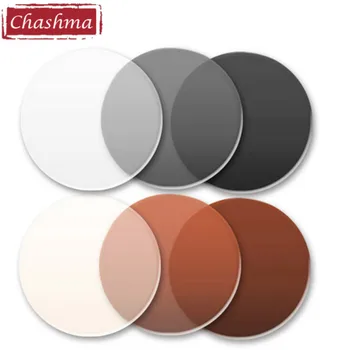 Chashma 1.56 Indeks Fotokromisk Glas Anti-Reflekterende, Anti-UV, Anti Scratch Kamæleon Overgang Kontaktlinser