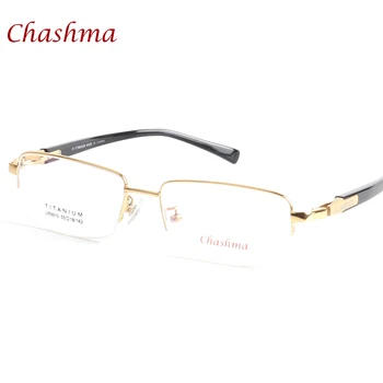 Chashma-Mærket Titan Ultra Letvægts Brille Ramme Brillerne Nærsynethed Briller Rammer Mænd Dækkende Over For Store Briller Ramme