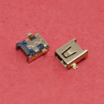ChengHaoRan 1 Stykke 8Pin Mini-USB-Stik Port Micro-USB-Stik Stik,180 Graders indsat lige 2 faste fødder,MI-016