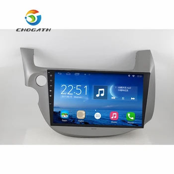 ChoGath 10tommer Quad Core Android 6.1 Bil Stereo Radio For Honda Fit 2008 2009 2010 2011 2012 2013 Bil PC-Lyd Med GPS Navi
