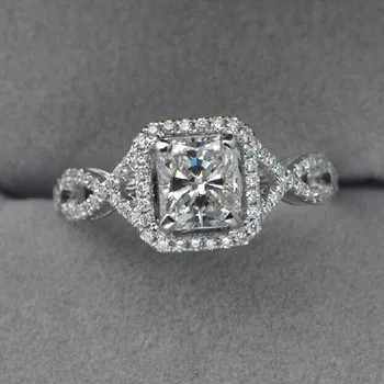 Choucong Antikke Smykker 5A Zircon sten 925 Sterling Sølv Engagement Ring Sz 5-11 Gratis fragt Gave