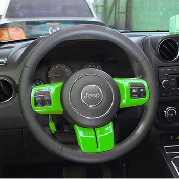 Chuang Qian ABS Chrome Rattet Trim Air Condition Vent Indvendigt Tilbehør dørhåndtag Dække Kits Til Jeep Wrangler JK