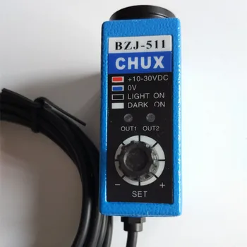 CHUX Populære Sensorer pakkemaskine Infrarød Sensor BZJ-511 Farve Mark Sensorer Optiske Skifte