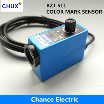 CHUX Populære Sensorer pakkemaskine Infrarød Sensor BZJ-511 Farve Mark Sensorer Optiske Skifte