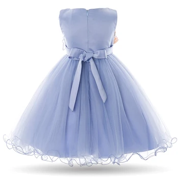 Cielarko Børn Piger Blomst Kjole Baby Pige Butterfly Fødselsdag Kjoler Børn Lyst Til Princess Ball Gown Bryllup Tøj
