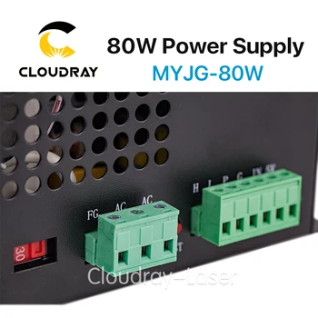 Cloudray 80W CO2-Laser Power Supply for CO2-Laser Gravering skæremaskine MYJG-80W