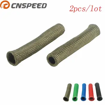 CNSPEED 2Pcs/Masse High Performace Nye Ankom 1200 Grad Tændrør Tænding Wire Varme Boot Heat Protector Dække Ærme YC100764