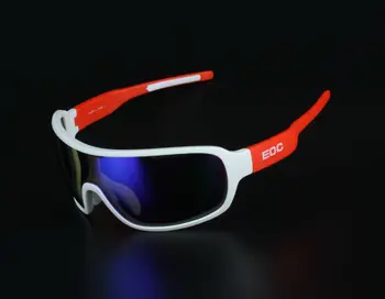 COMAXSUN Polariseret Cykling Briller Cykel Ridning Beskyttelse Beskyttelsesbriller Kørsel Fiskeri Udendørs Sport Solbriller med UV 400 3 Linse