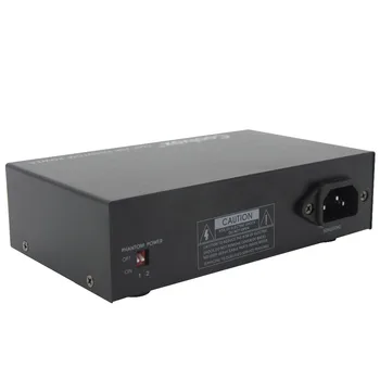 Coolvox Professionel DC 48v Dual Blandet Ouput phantomforsyning til rådighed Til drift af kondensatormikrofoner Udstyr til at Optage Musik 100V-250V
