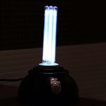 Coospider Fjernbetjening Timer Kompakt Kvarts Bakteriedræbende UV-CFL Lampe Lys Kit, 220V 30W Sterilisator til at desinficere ozon & gratis